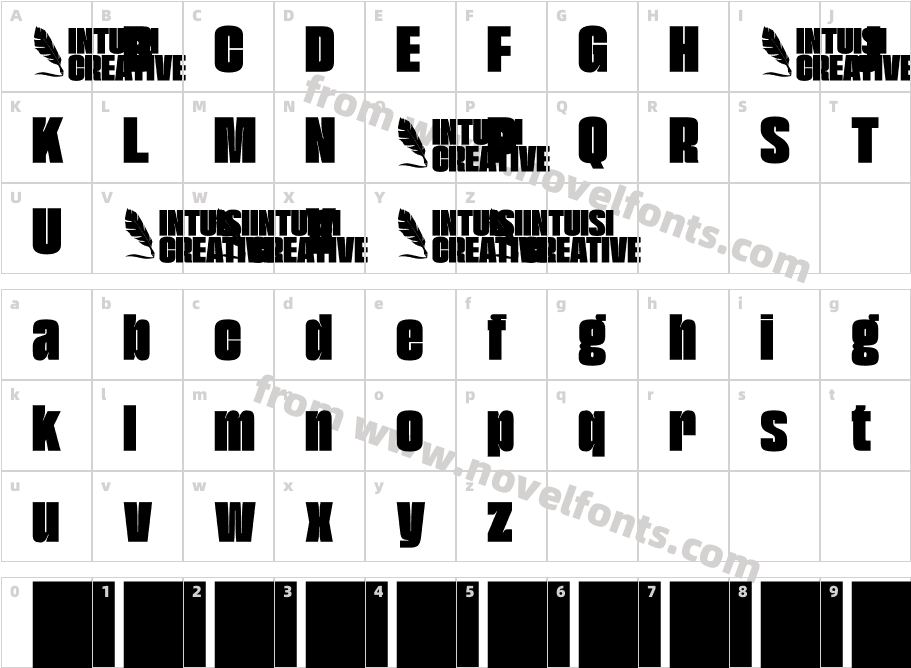 CaliberGrotesk-BlackCnCharacter Map