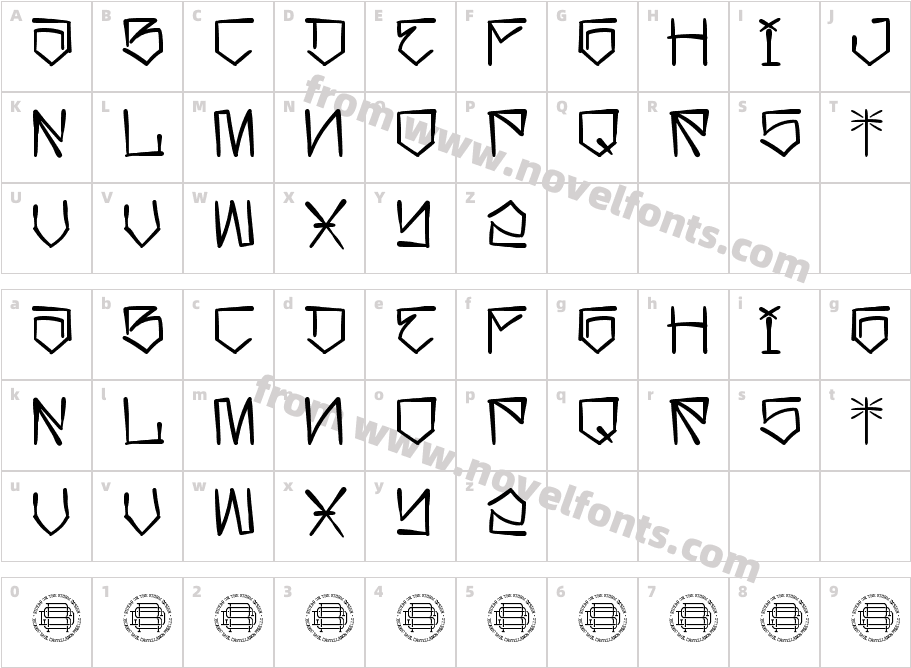 Califas DemoCharacter Map