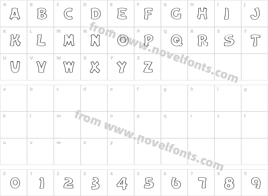 CameoCharacter Map