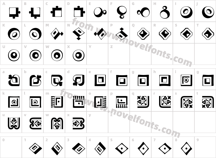 Caravan LH FourCharacter Map