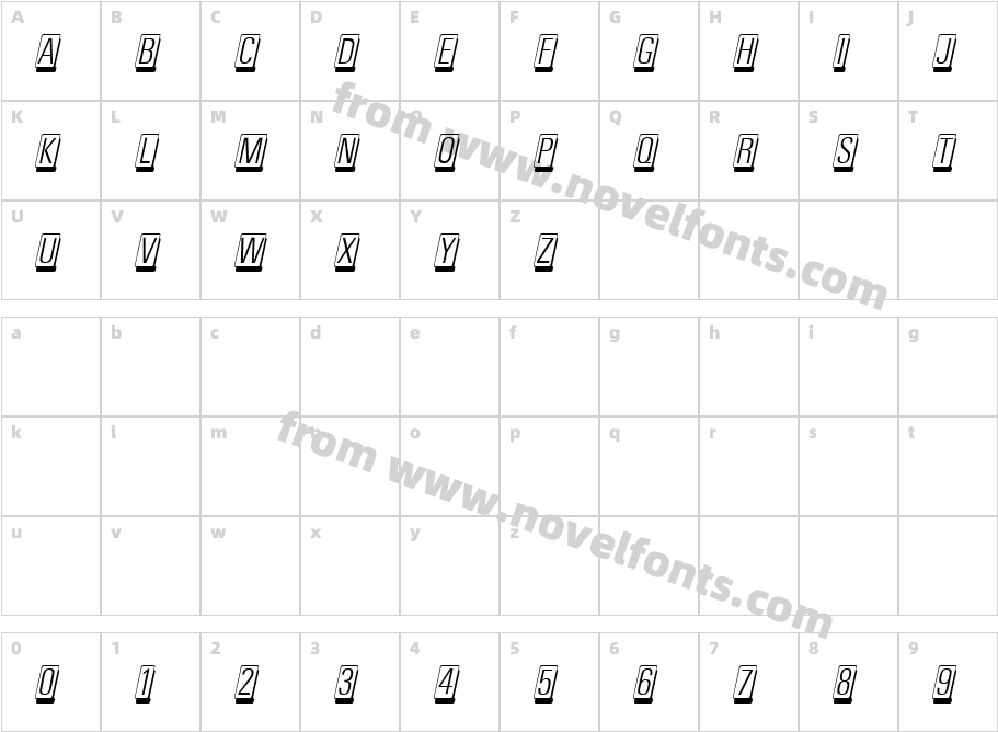 CardCamio MNCharacter Map