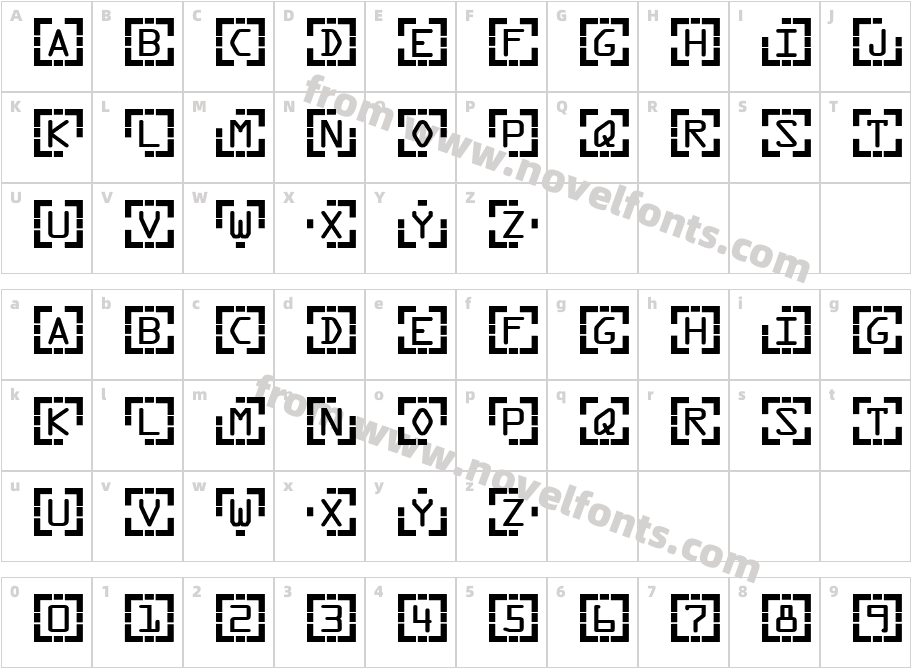 EncounterCharacter Map