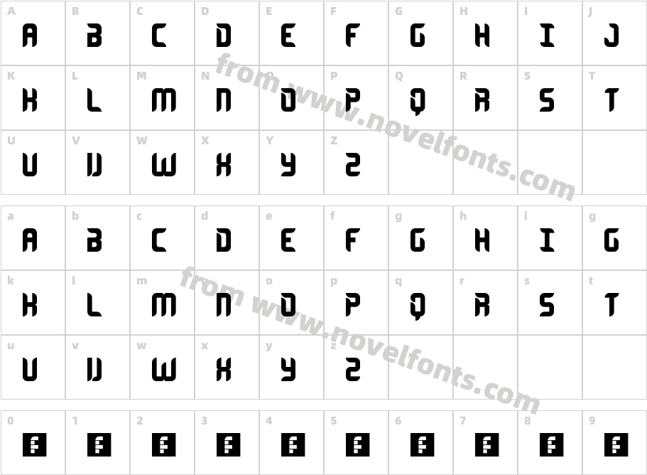 Encrypted RegularCharacter Map