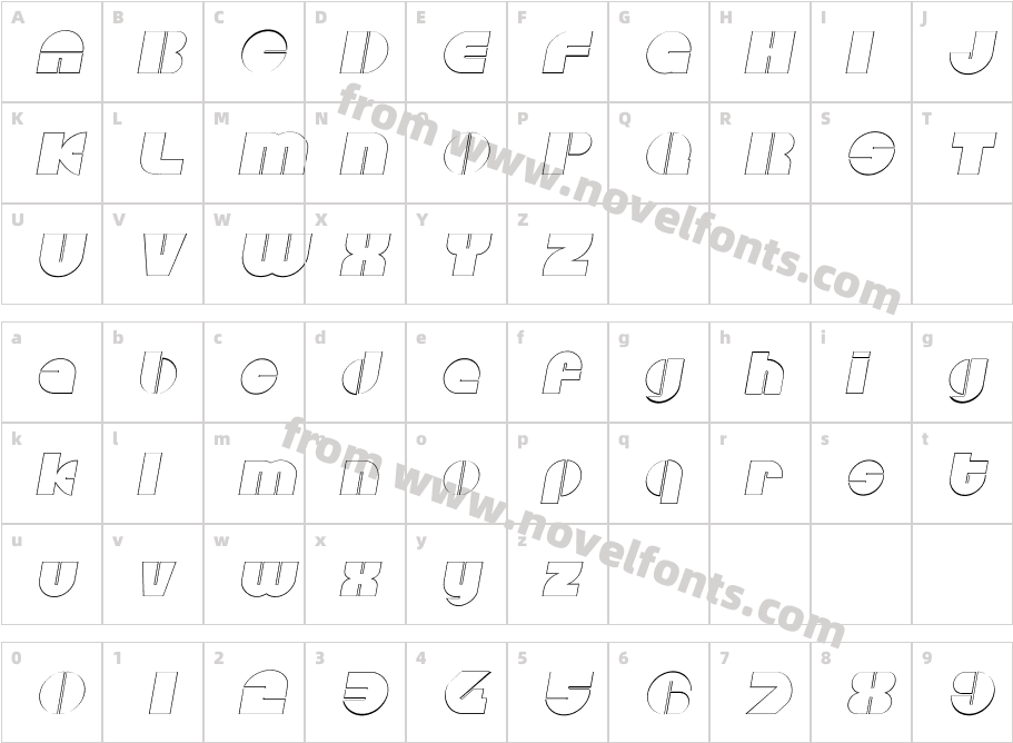 CarolineBeckerOutline_ItalicCharacter Map