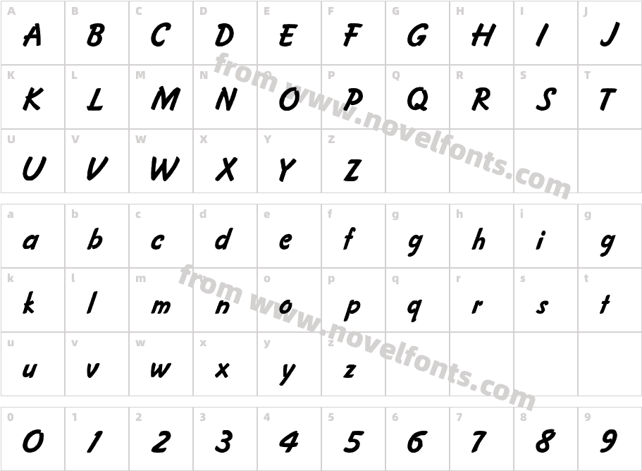 Cartoon-NormalCharacter Map