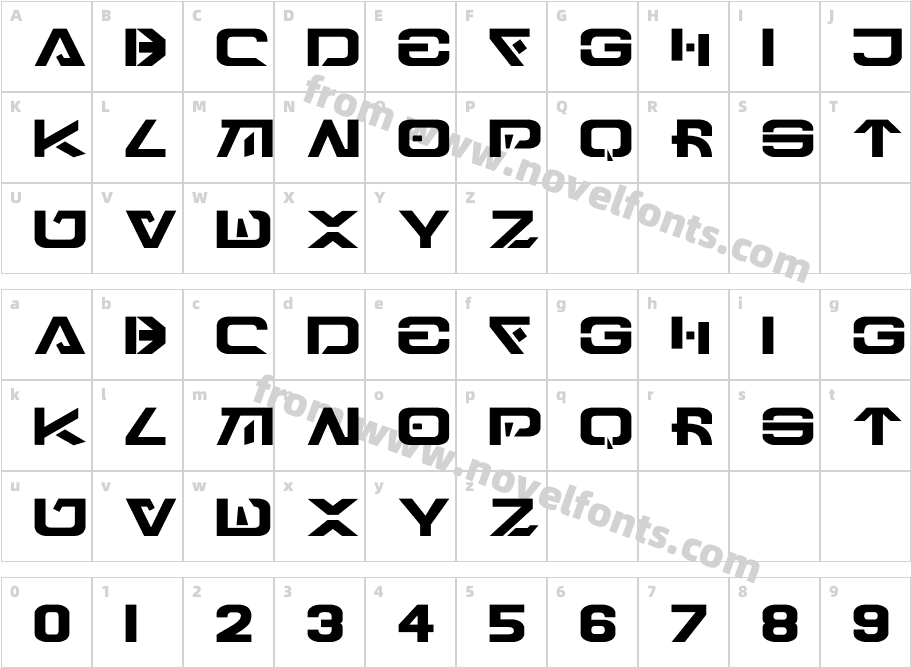 Engli-BeshCharacter Map