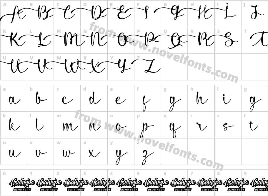 Ceryson Demo ScriptCharacter Map