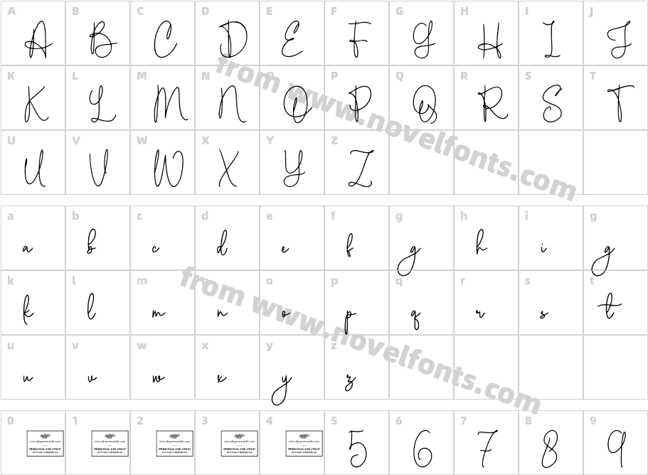 ChaliceCharacter Map