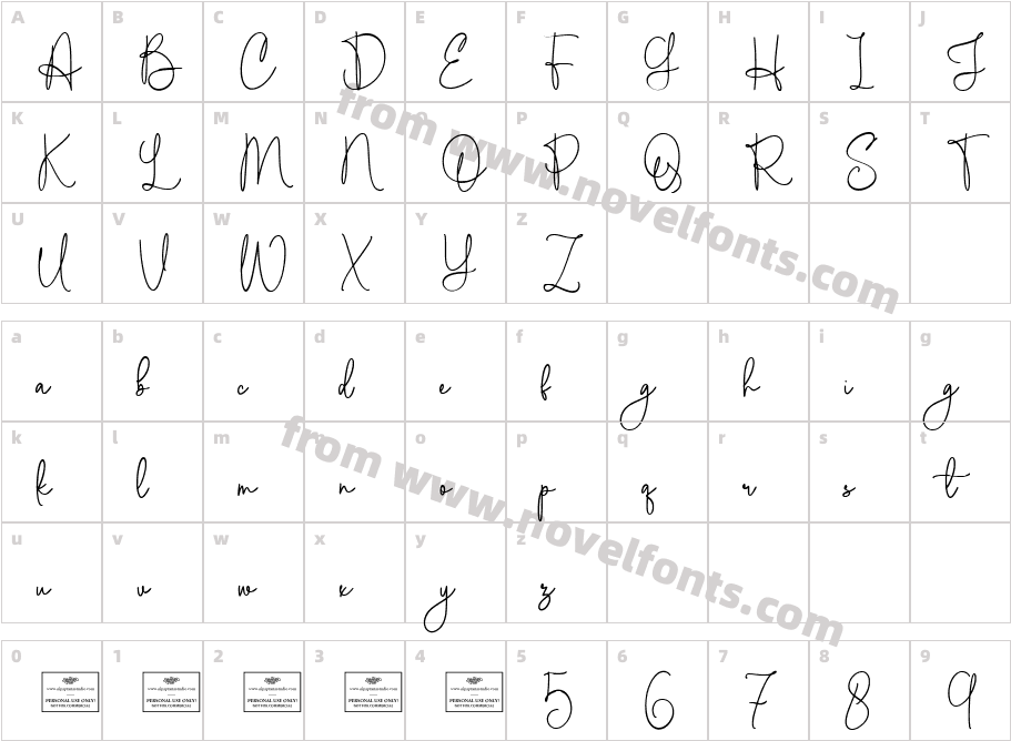 ChaliceCharacter Map