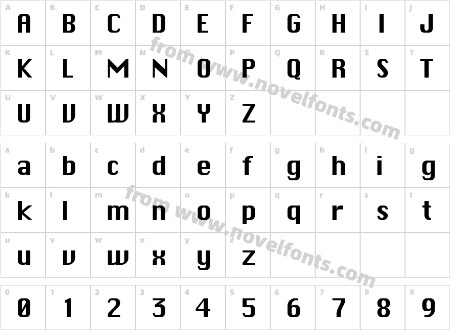 ChicaneCharacter Map