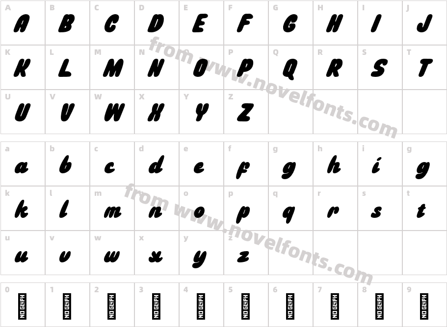 Children Friends - Demo Version RegularCharacter Map