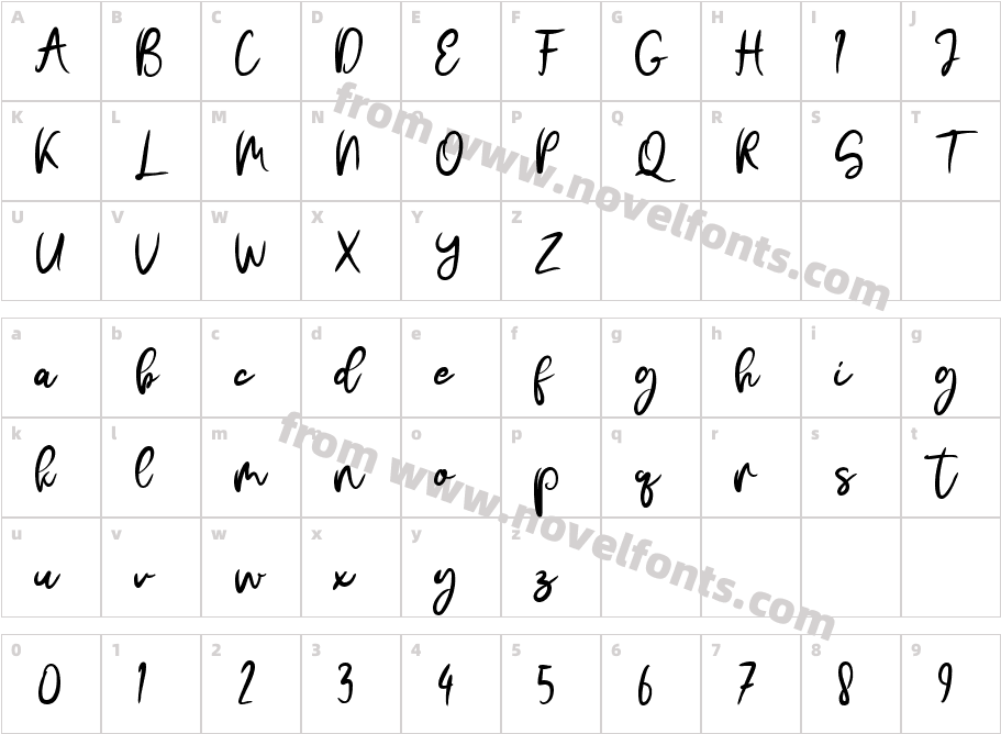 ChristmasBoosterCharacter Map