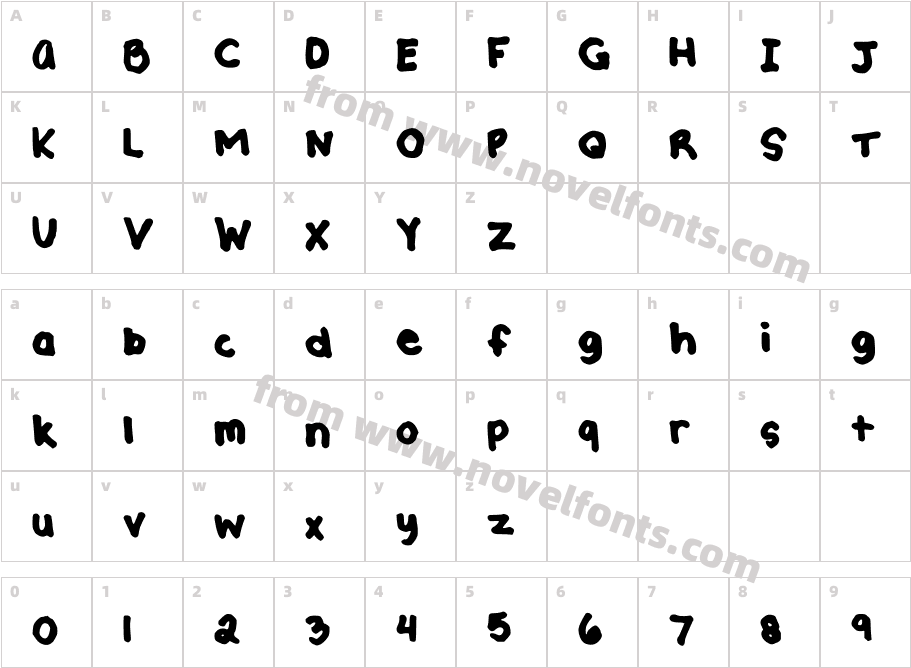 EnjoyCharacter Map