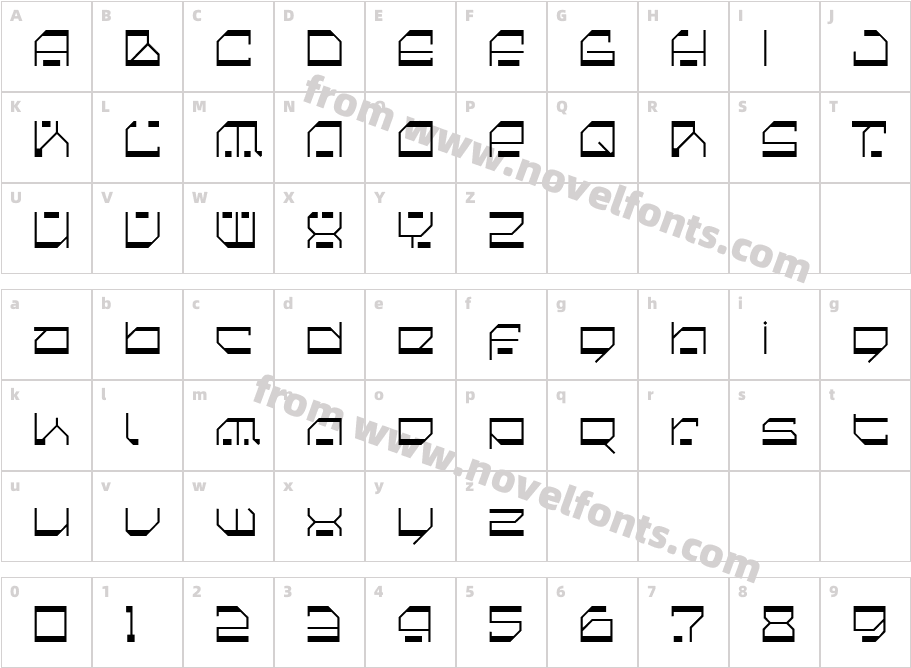 Cilica-MultisporeCharacter Map