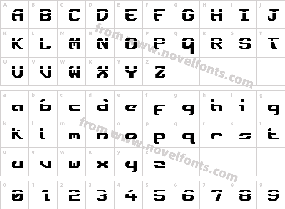 Ensign Flandry LaserCharacter Map