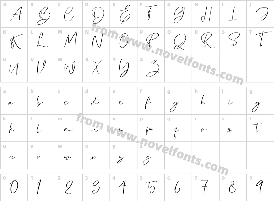 CllarinCharacter Map