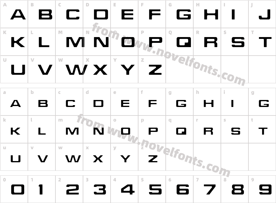 EnterpriseCharacter Map