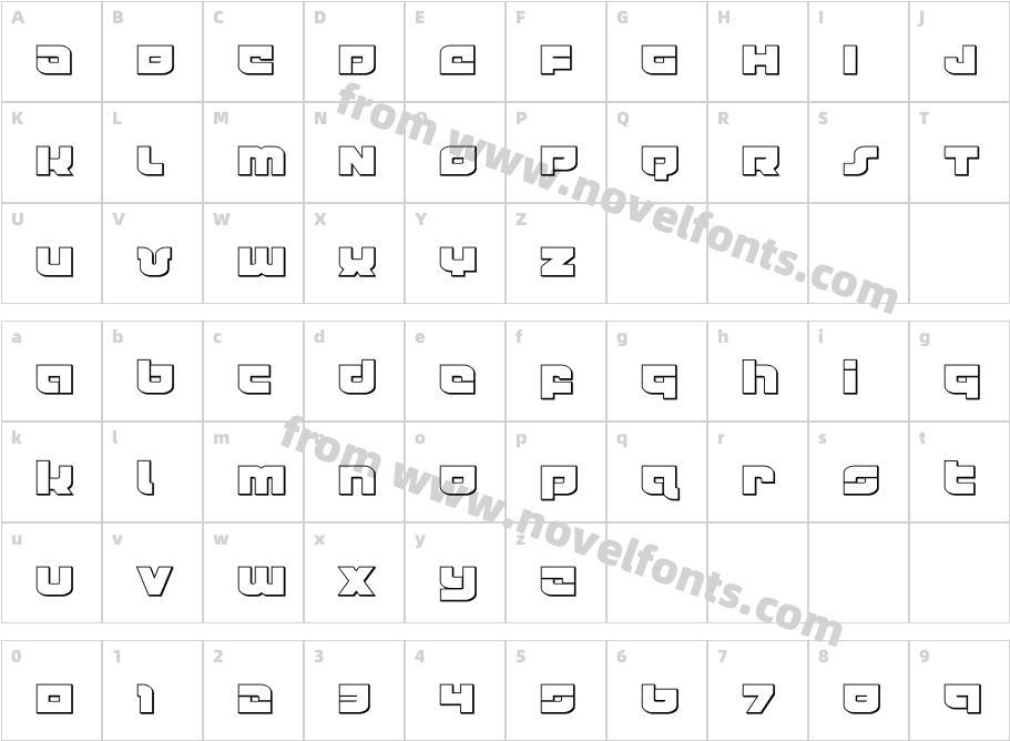 CobaltCorsairOutline-K7jXWCharacter Map