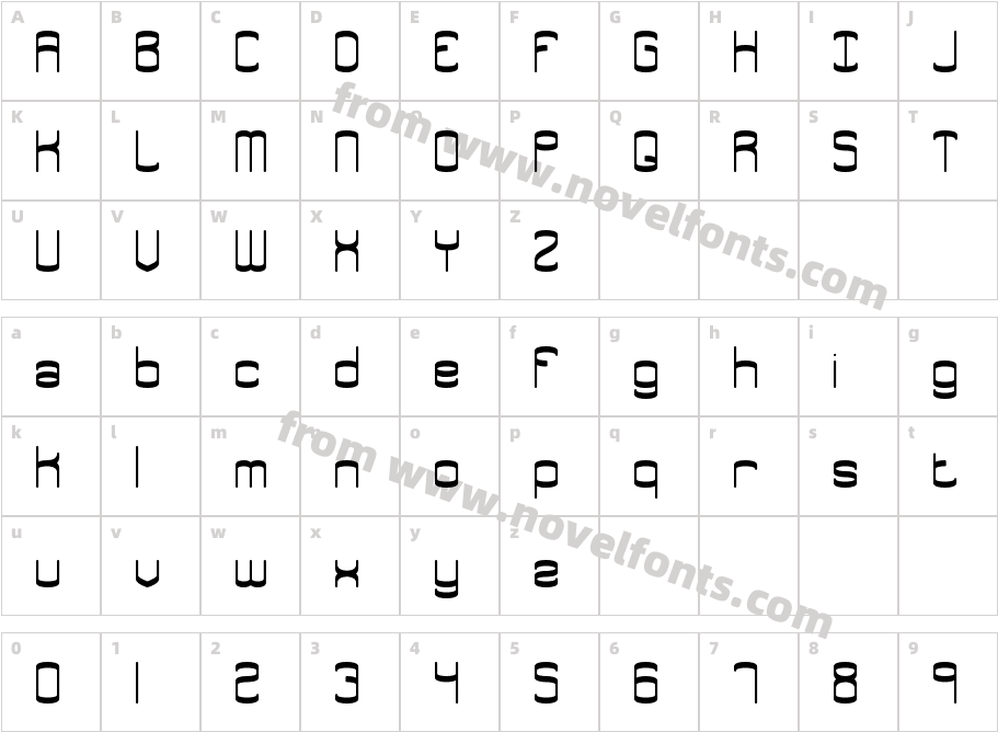 Enthuse Solid BRKCharacter Map