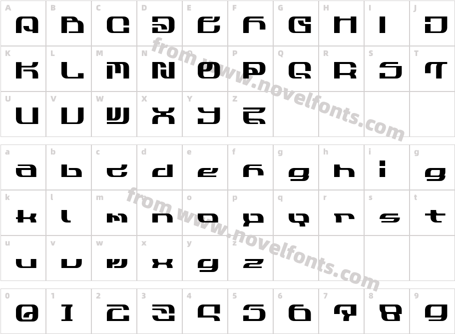 Cobra3ALCharacter Map