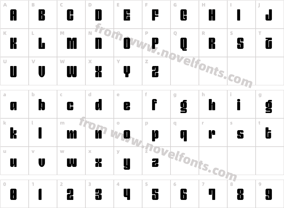 Entuista RegularCharacter Map