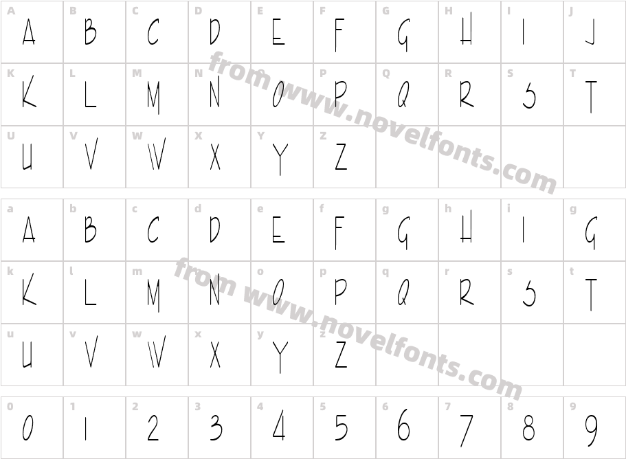 Enview Xtra Light NormalCharacter Map