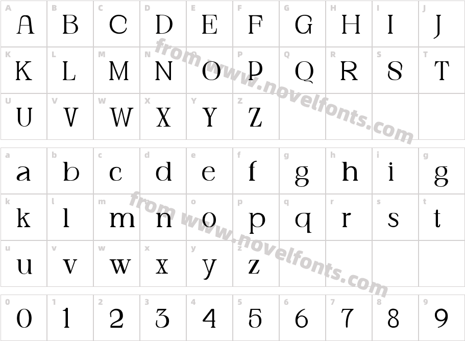 CoralisElegantCharacter Map