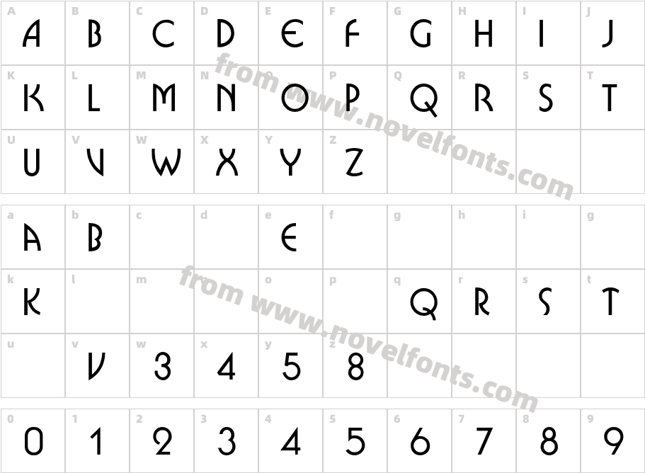 EpiphonCharacter Map