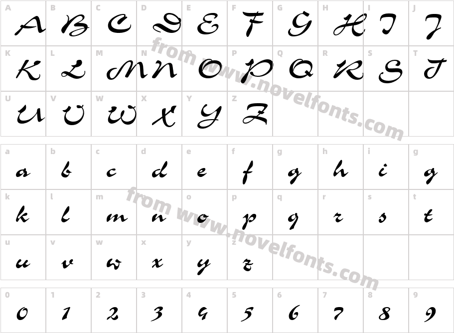 CorridaCCharacter Map