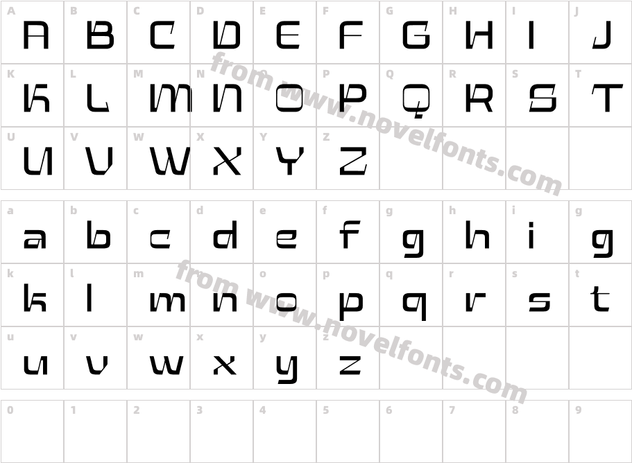 Cosmic VibrantCharacter Map