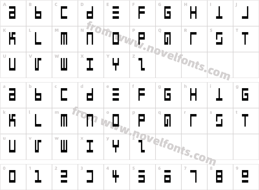 Epps Evans NarrowCharacter Map