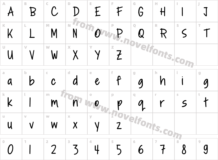 CracksmoonCharacter Map