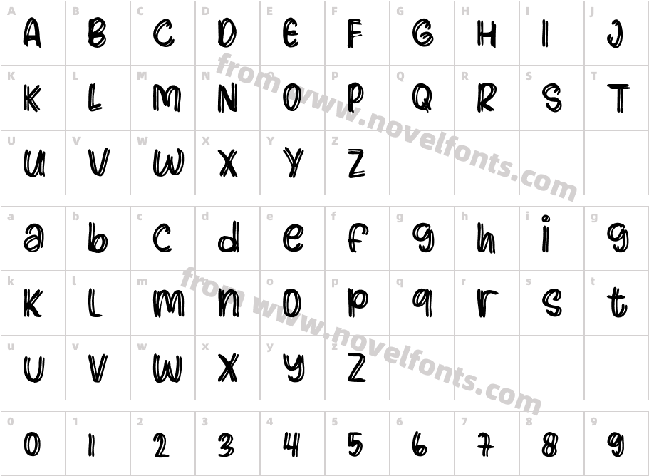 CreamyCharacter Map