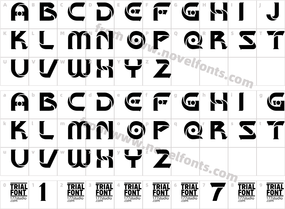 CreatedAttachedDemoBold-4Bzo9Character Map