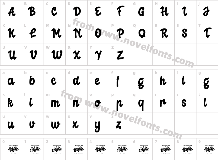 CrelayCharacter Map