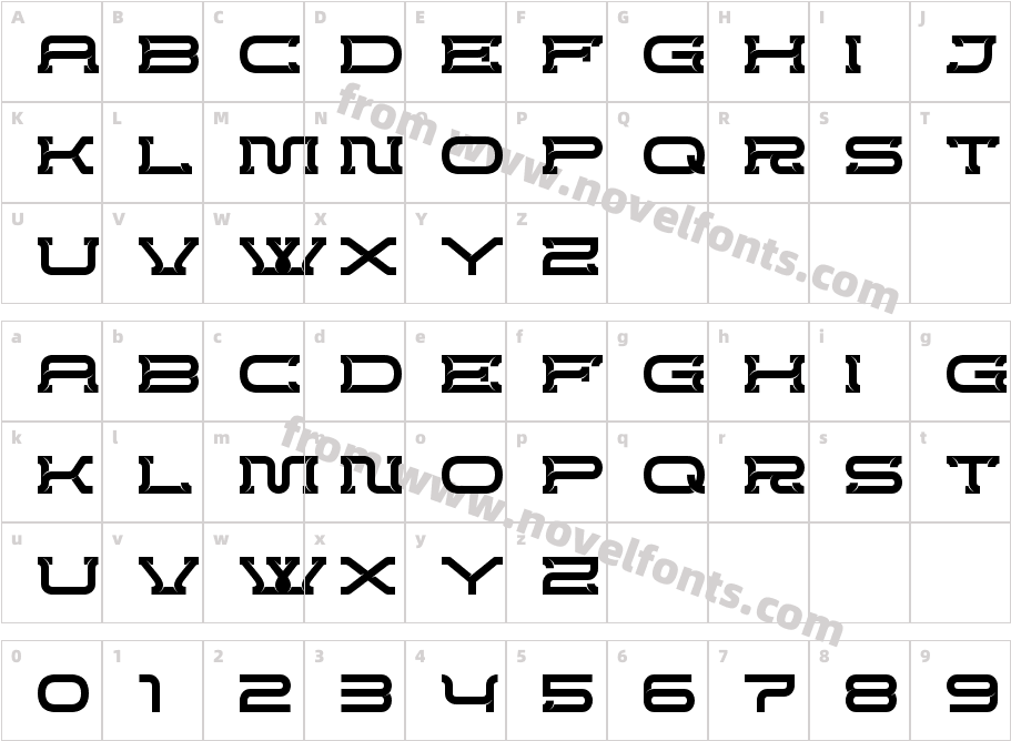 CrewordCharacter Map