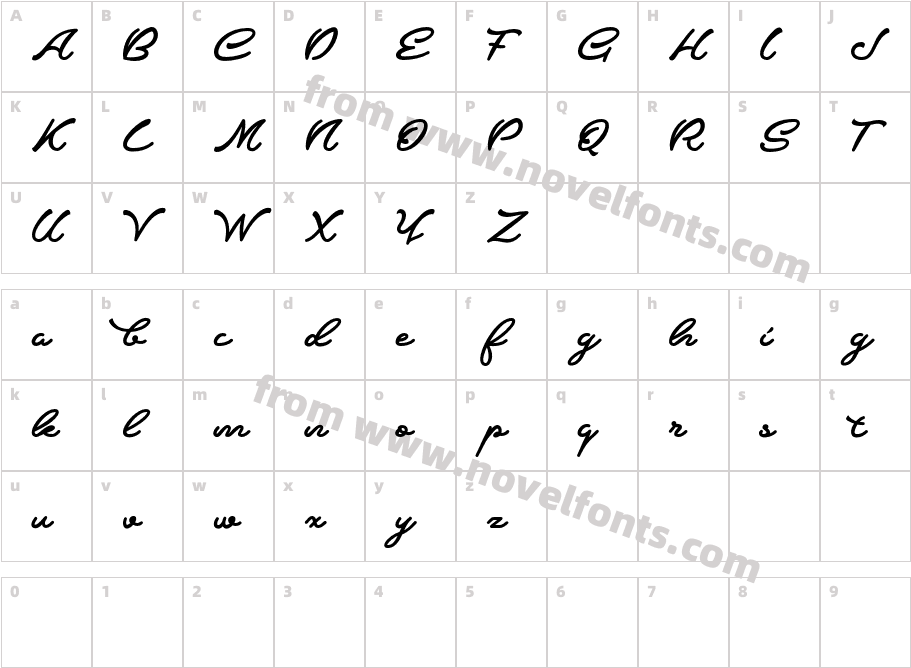 CrumbleCharacter Map