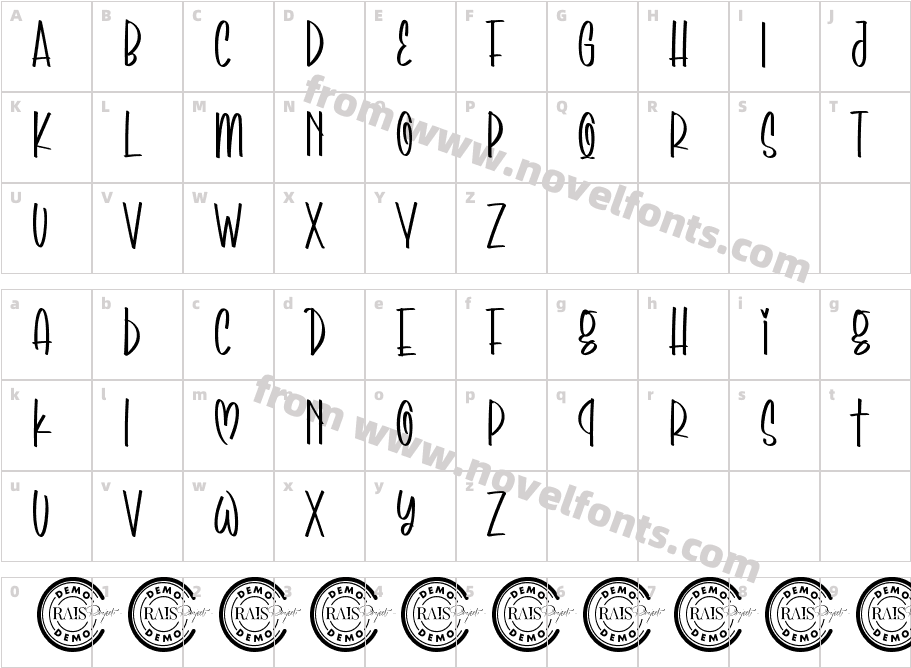 CuteSymphonyDemoRegularCharacter Map