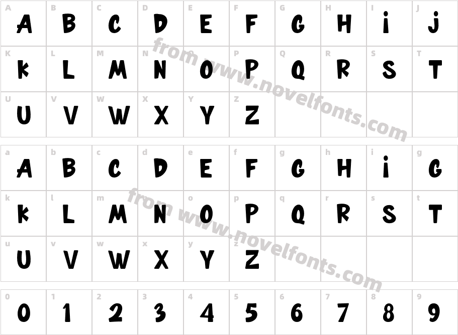 DRNIKYCharacter Map