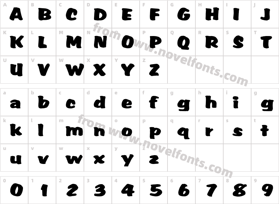 DSAccentCharacter Map