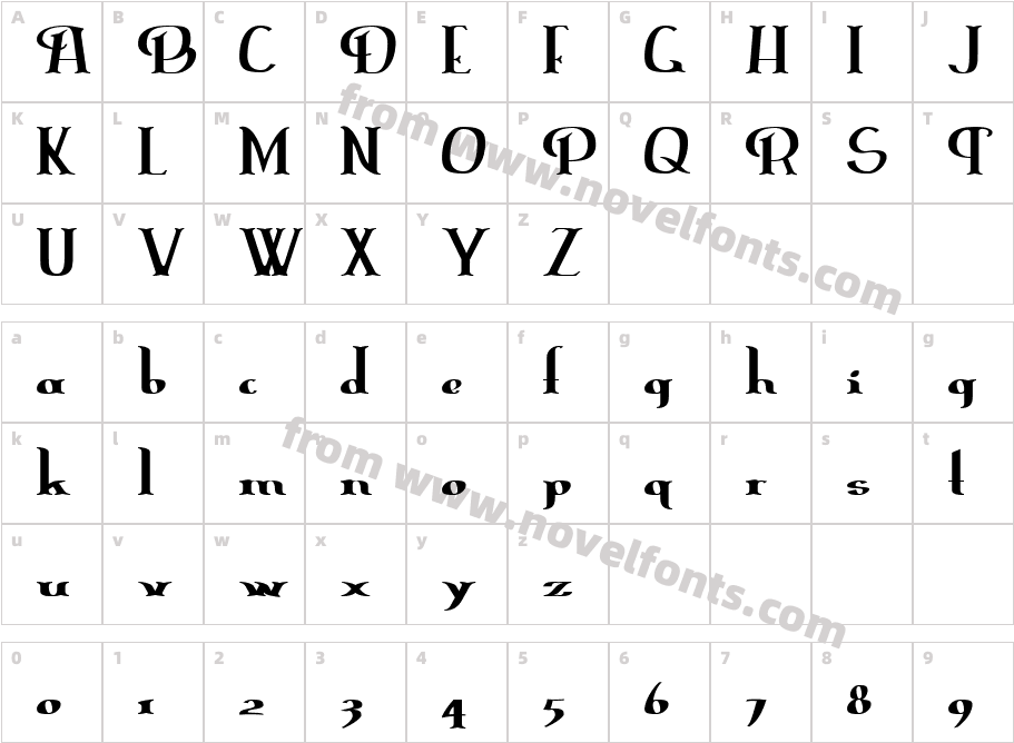 ErasmusInlineCharacter Map