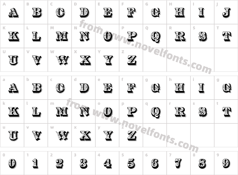 DSDiamondInlayCharacter Map