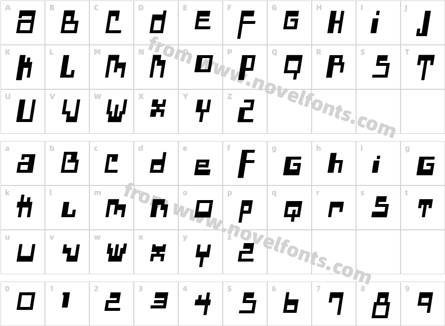 DadasAngie-ObliqueCharacter Map