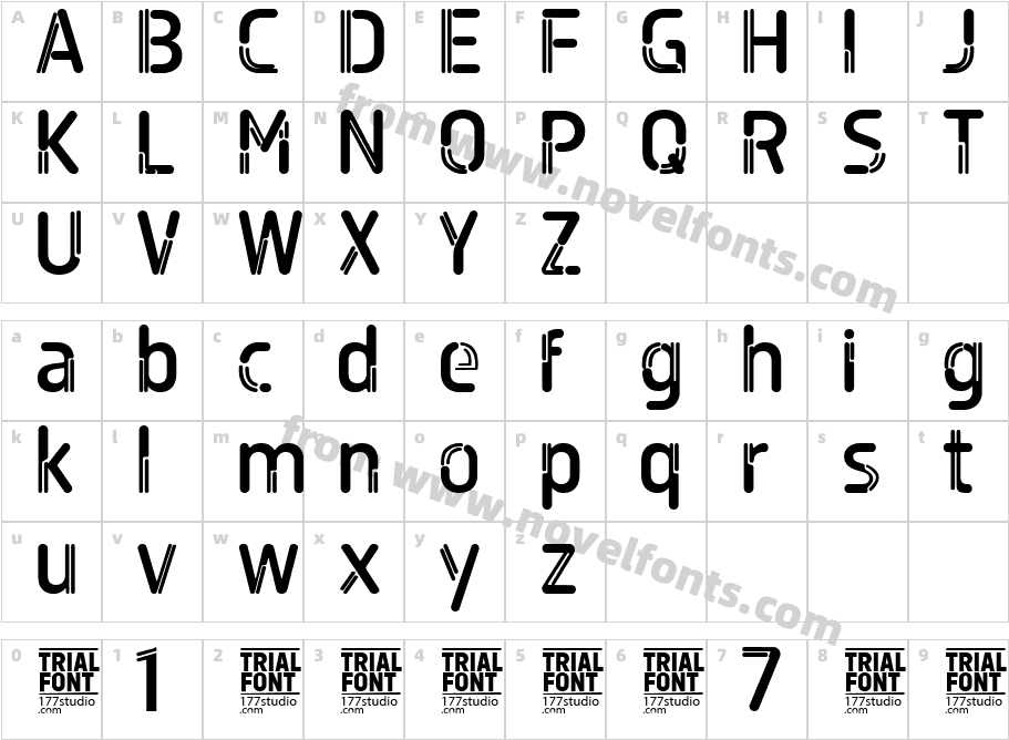 DaesangSpaceDemoRegular-ywDB2Character Map