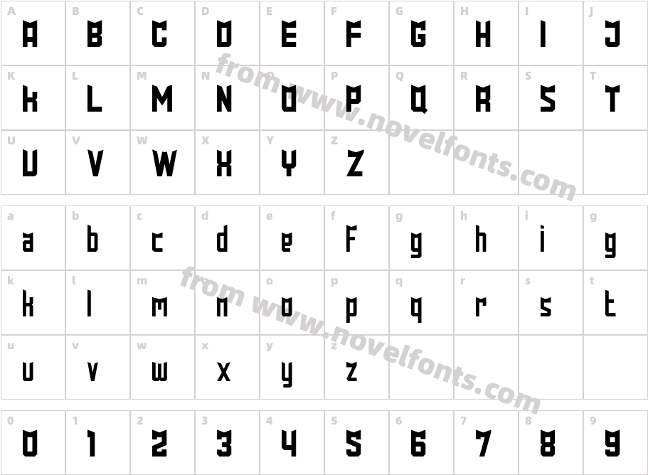 DamarKurungCharacter Map