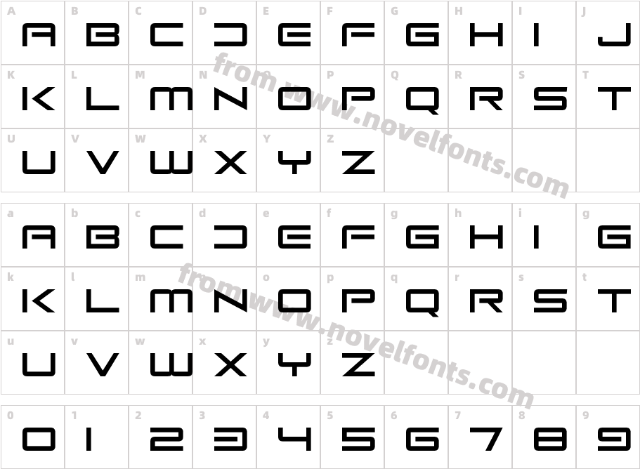 DarkNetCharacter Map