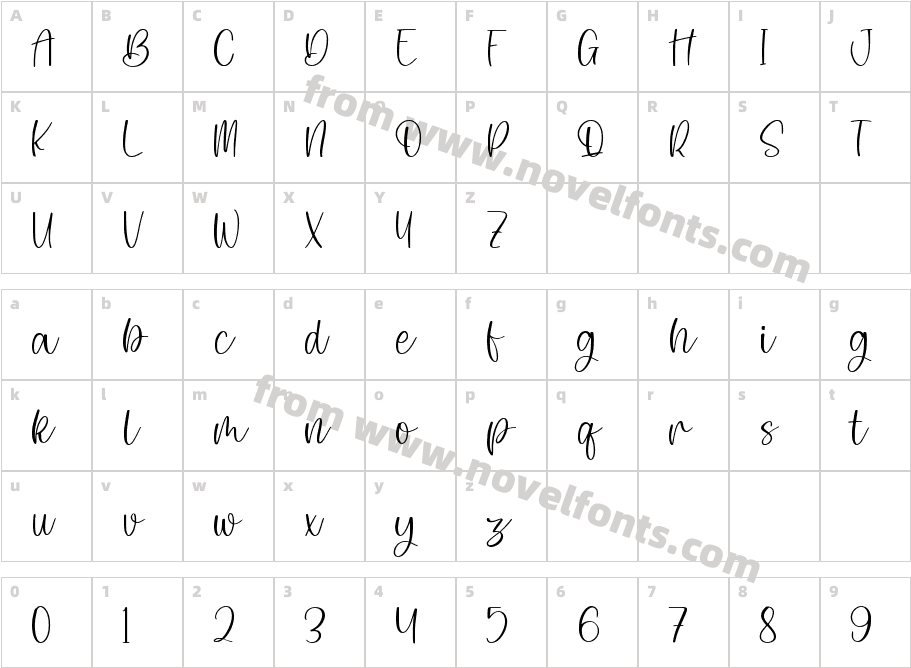 DelomiqoCharacter Map