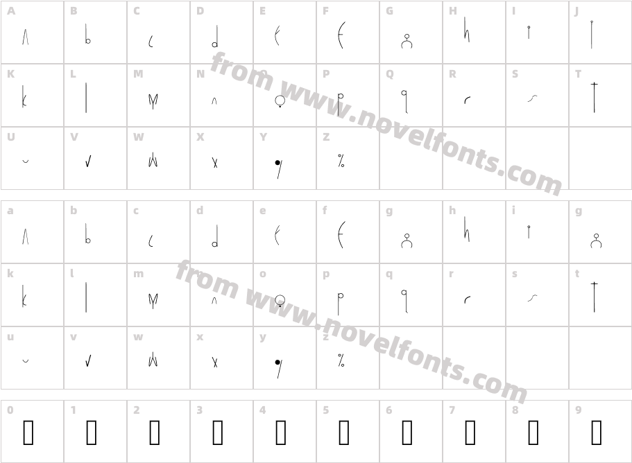 Desktop Publishing RegularCharacter Map