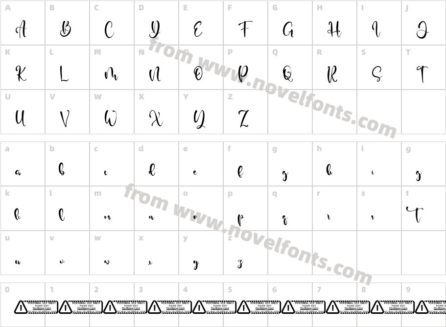 Diana DavidCharacter Map