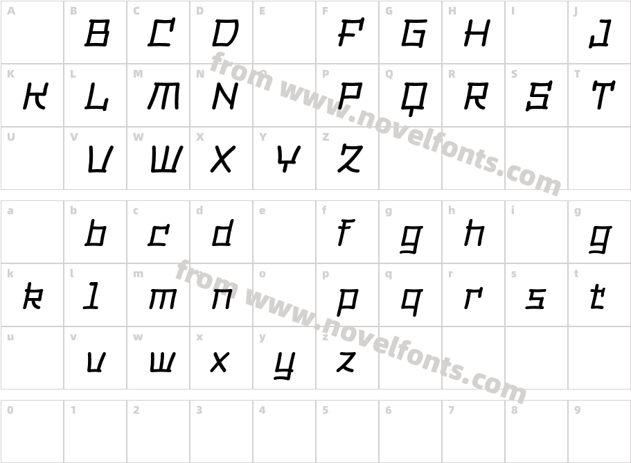 DimsumDemoItalic-51GXxCharacter Map